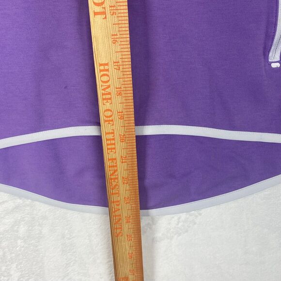 Nike Tech Zip Up Sweater Womens Small Purple Cape Hoodie Swoosh Logo Pockets - Picture 12 of 15